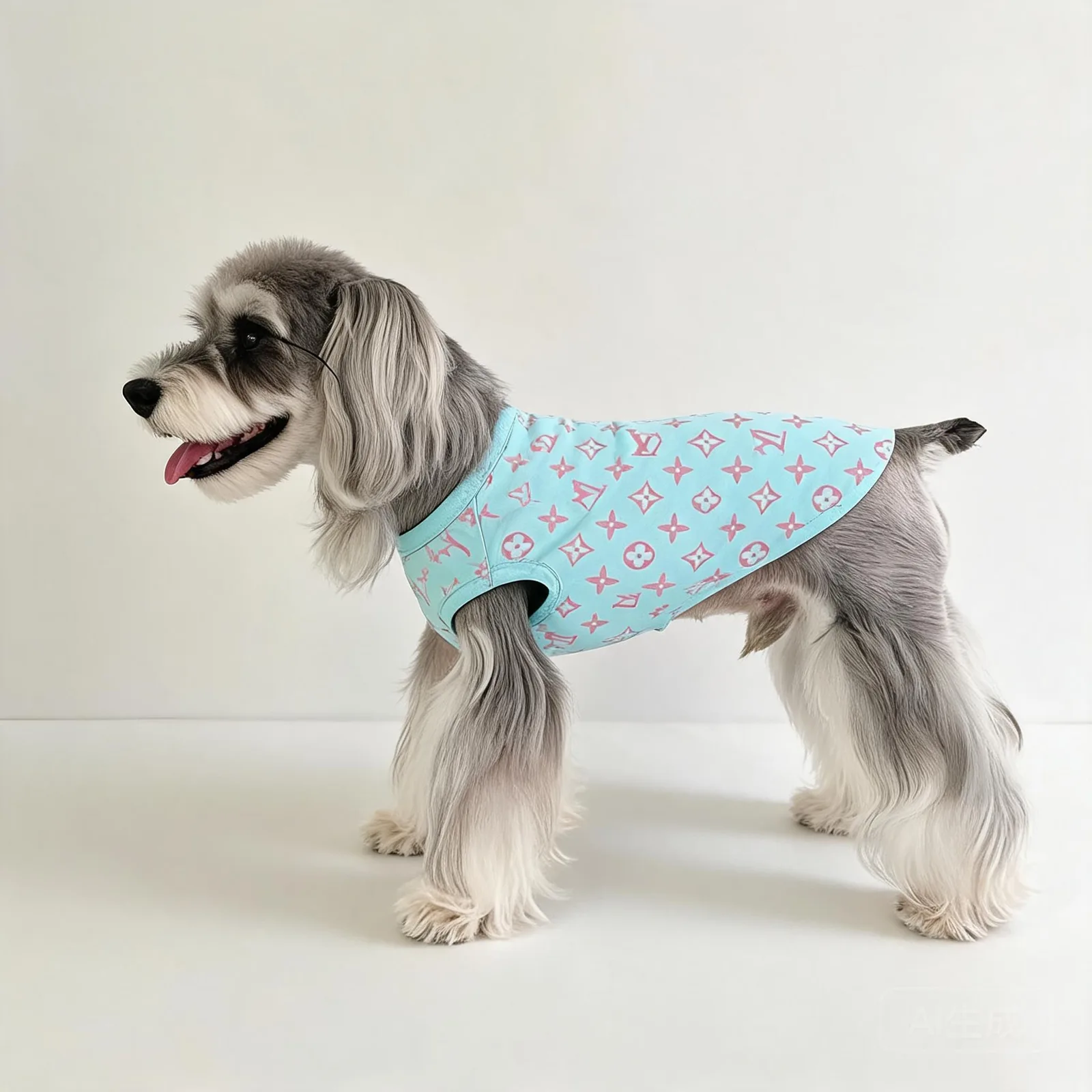 Monogram Print Pet Vest